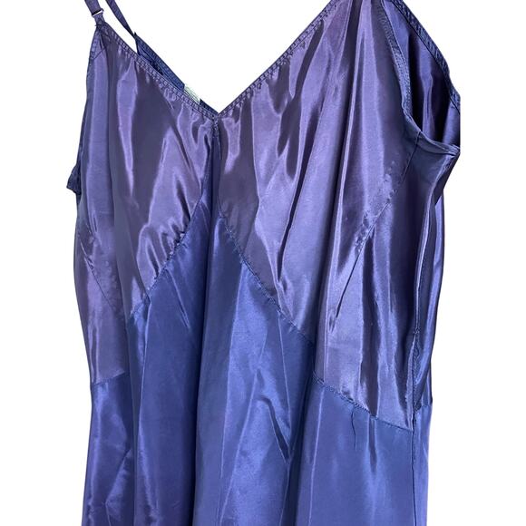 Vintage Purple Strappy Slip Dress size Medium - Picture 8 of 12
